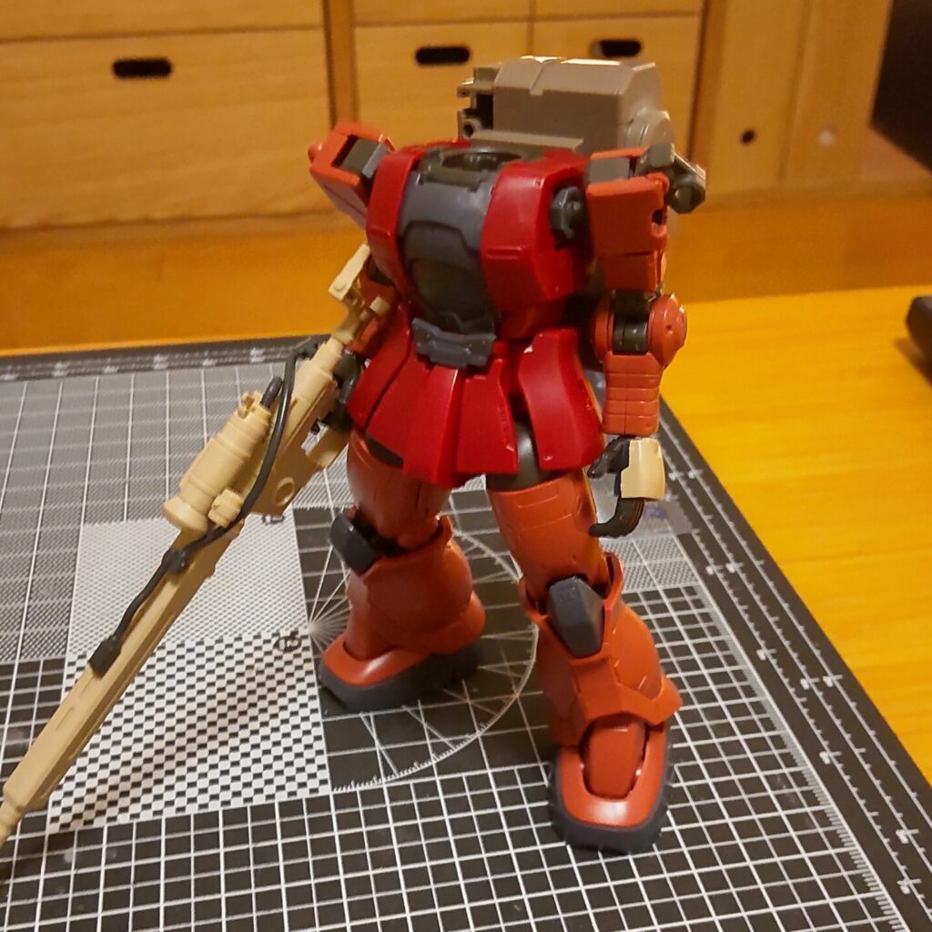 ガンプラ HG ザクスナイパー ミキシング改造のやり方を解説