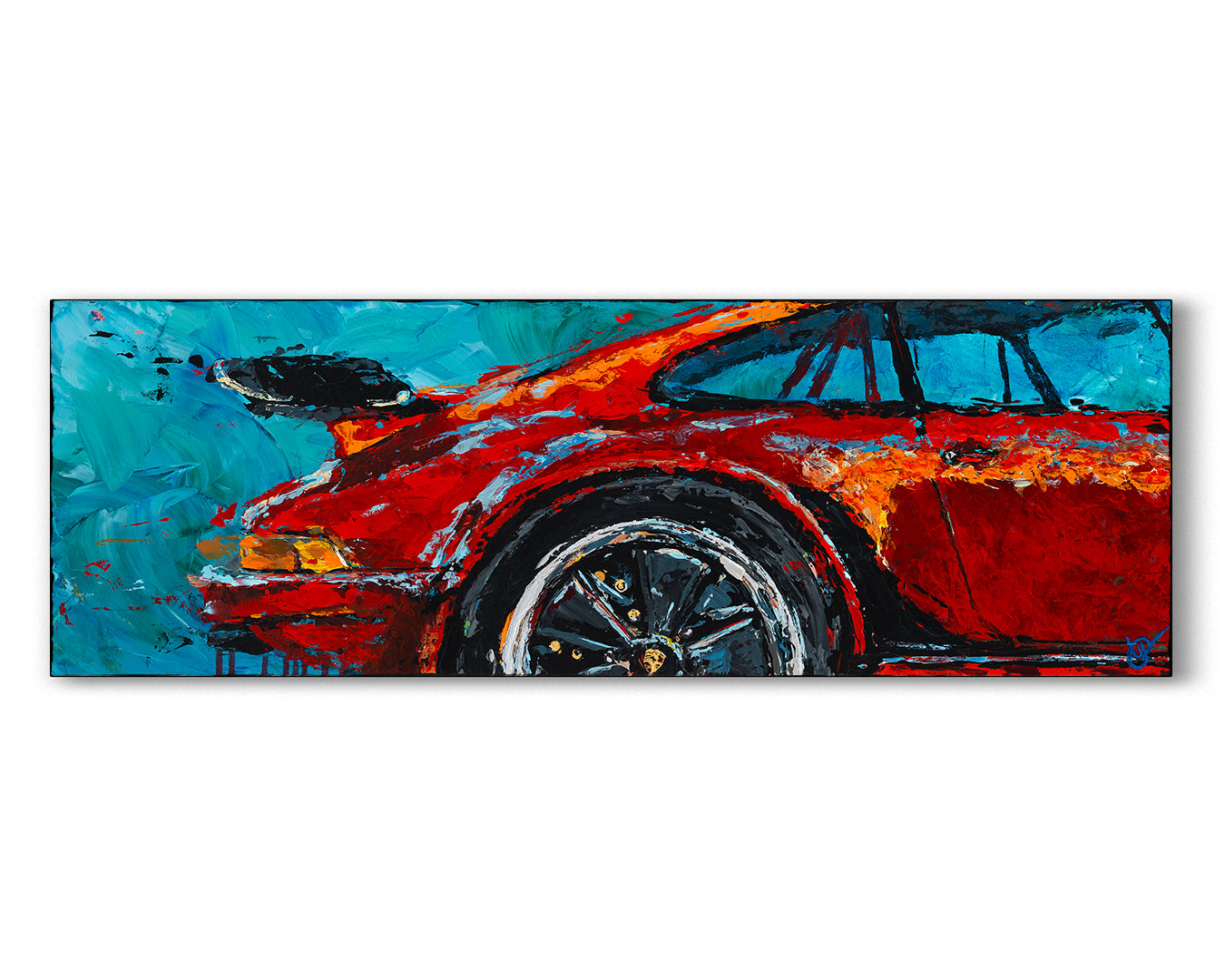 Andy's Turbo by Lyn Hiner Studios - Porsche 930 – Esoteric Car Care