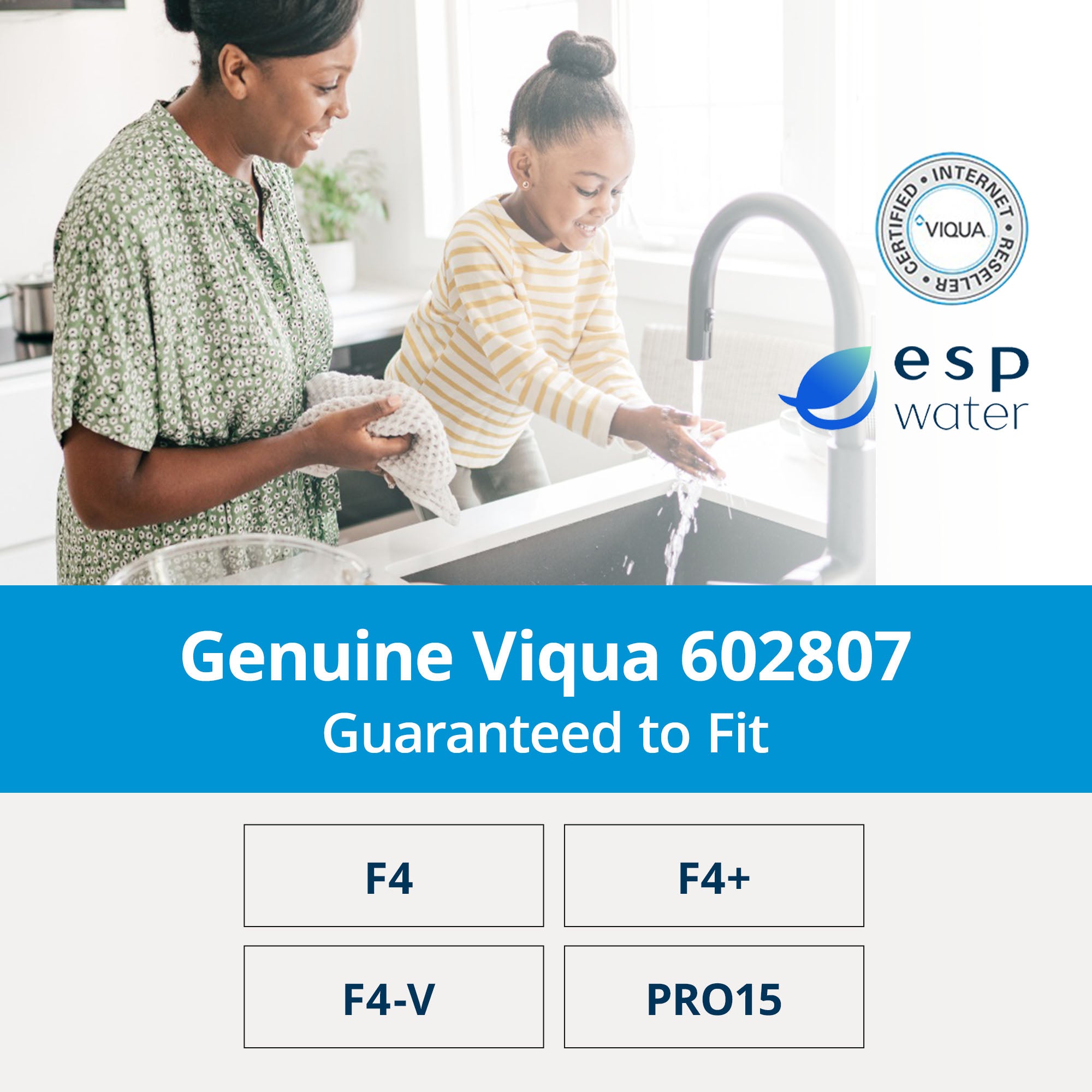 VIQUA 602807 UV Lamp for F4, F4+, F4-V, PRO15 UV Systems – ESP Water