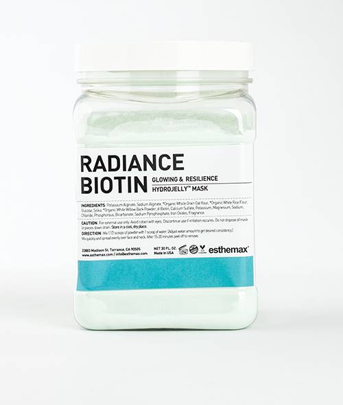 Radiance Biotin Hydrojelly Mask - Healing & Moisturizing - ESTHEMAX