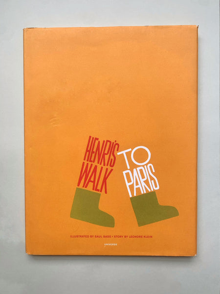 Henri's Walk To Paris by Saul Bass – Errant Books