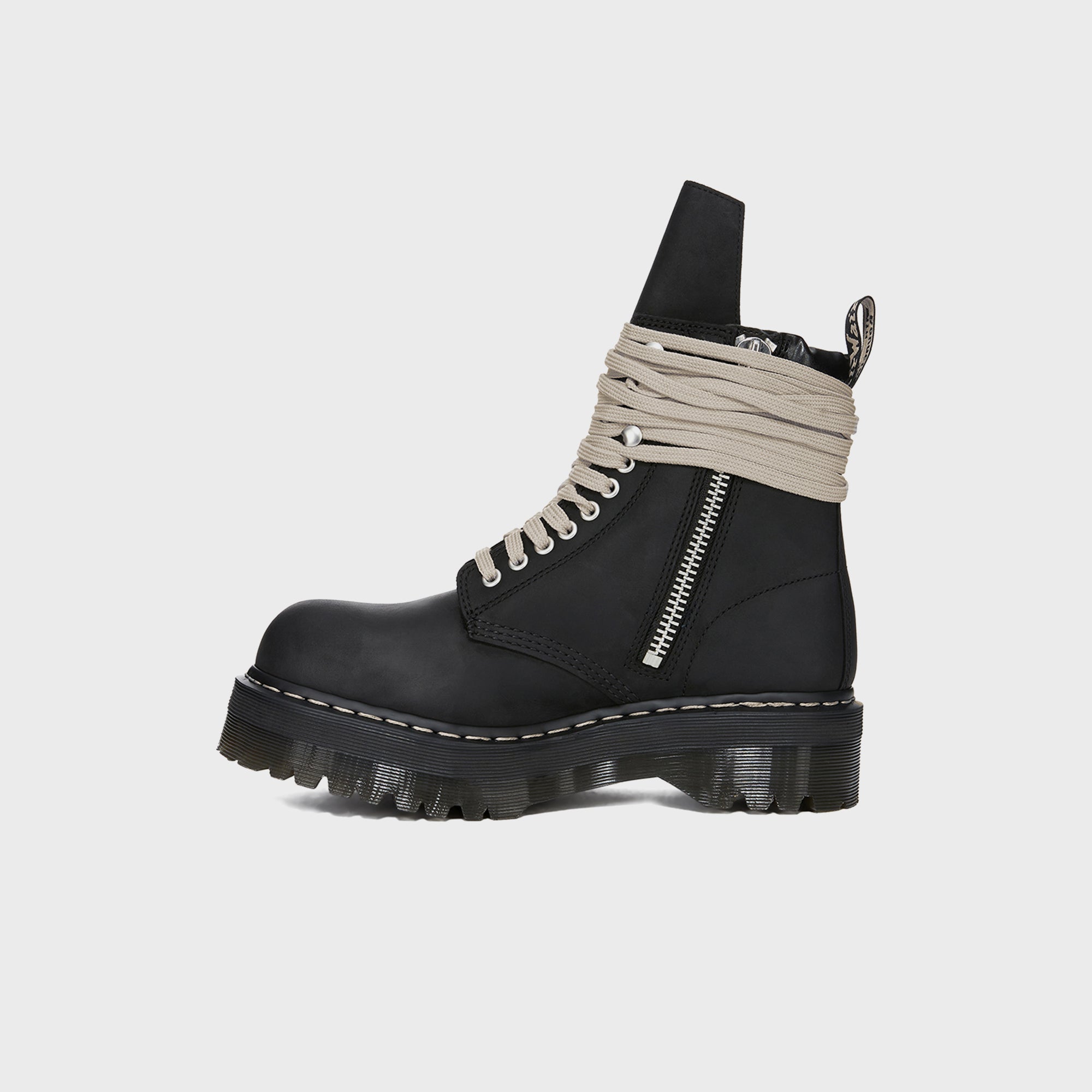 Dr. Martens x Rick Owens DRKSHDW Quad Sole Steel Toe Boot - Black