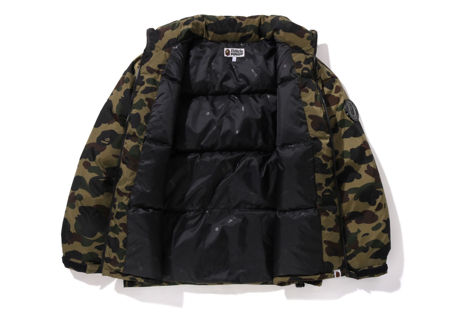 1ST CAMO DOWN JACKET – eu.bape.com