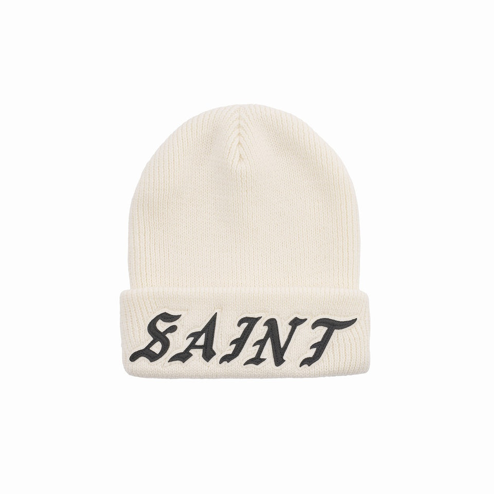 SAINT Mxxxxxx x KNIT CAP / SAINT (WHITE) – ETERNAL