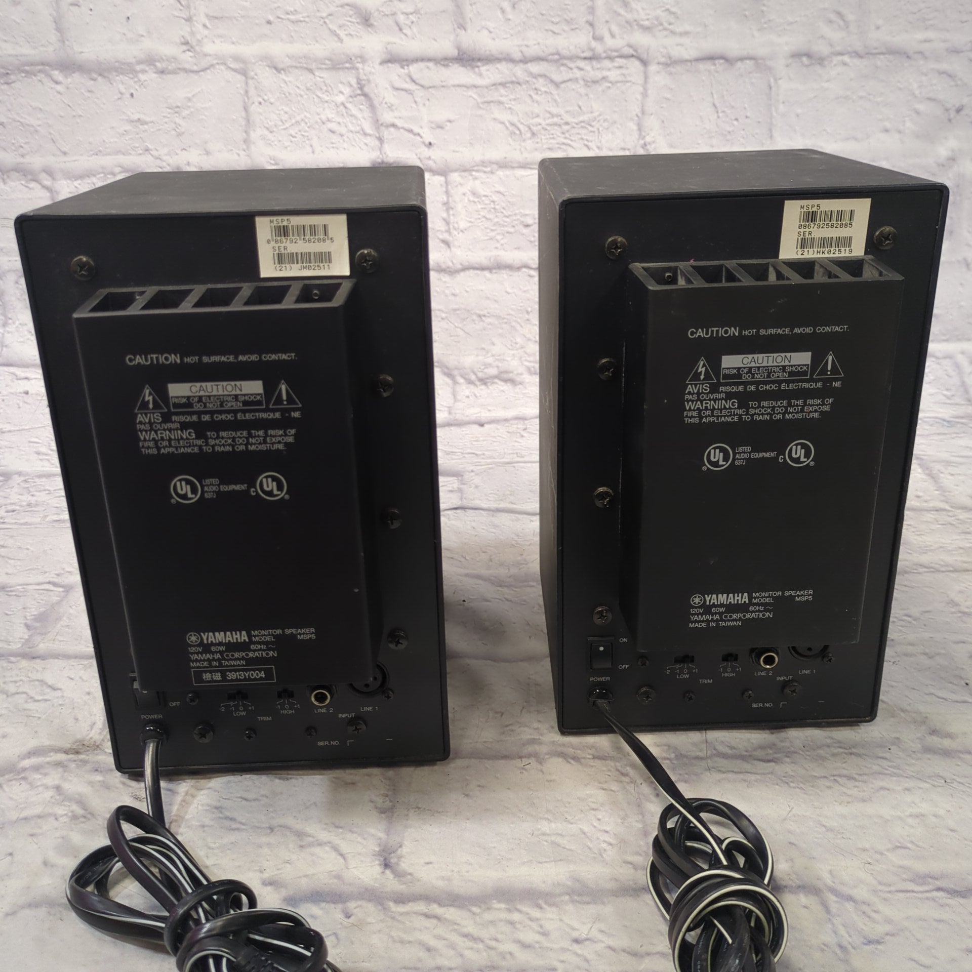 Yamaha MSP5 Studio Monitor Pair - Evolution Music