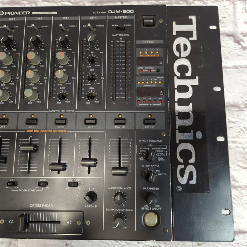 Pioneer DJM-500 DJ Mixer - Evolution Music