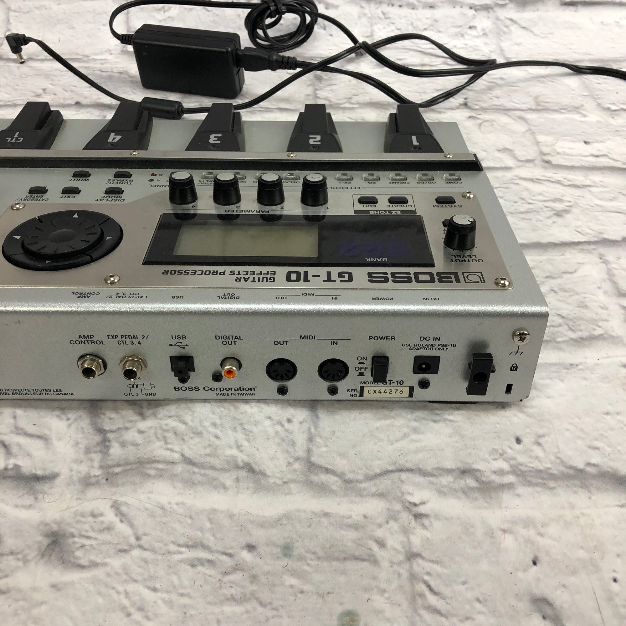 Boss GT-10 Multi Effects Pedal - Evolution Music