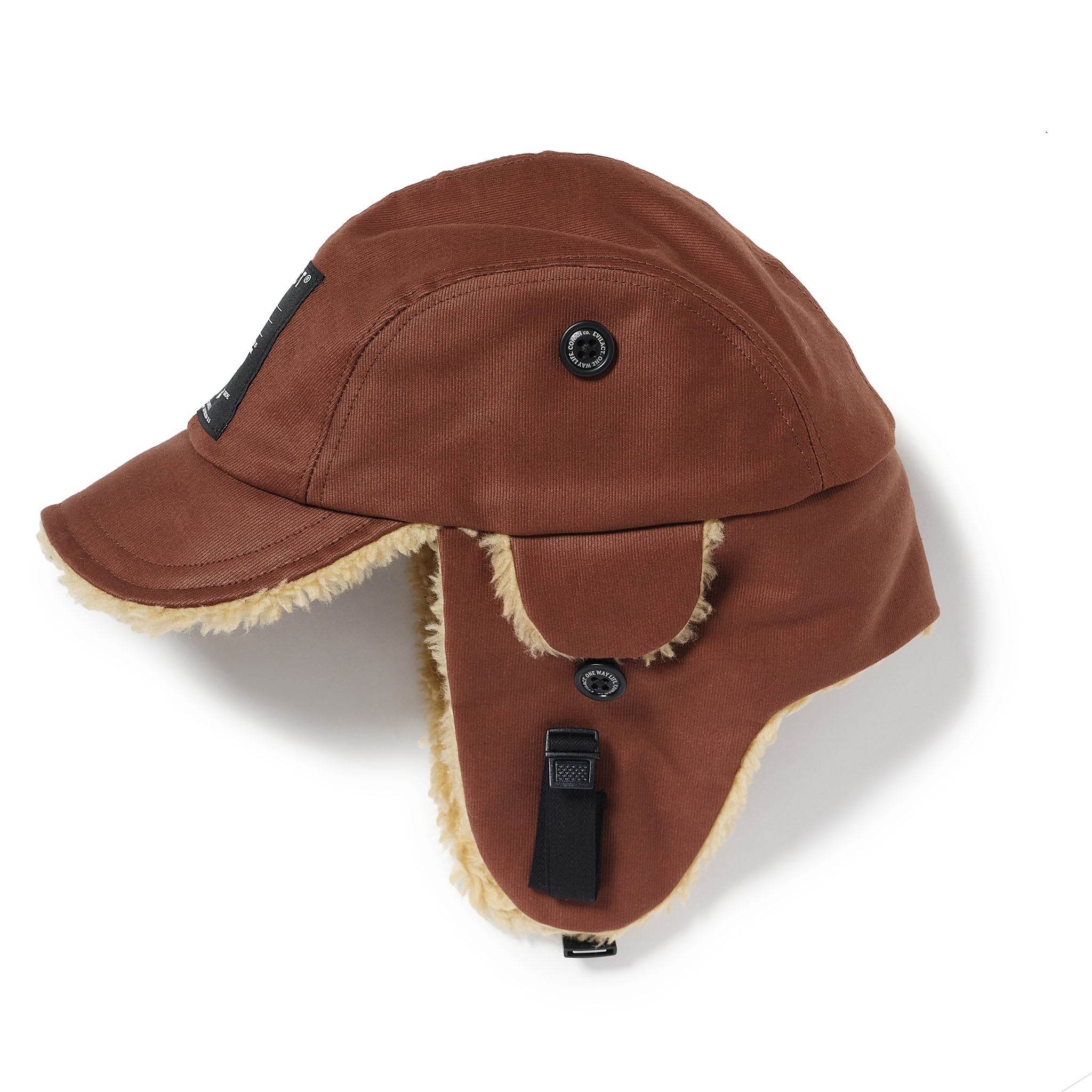 EVILACT FLIGHT CAP 25 brown | EVILACT (イーブルアクト）Official