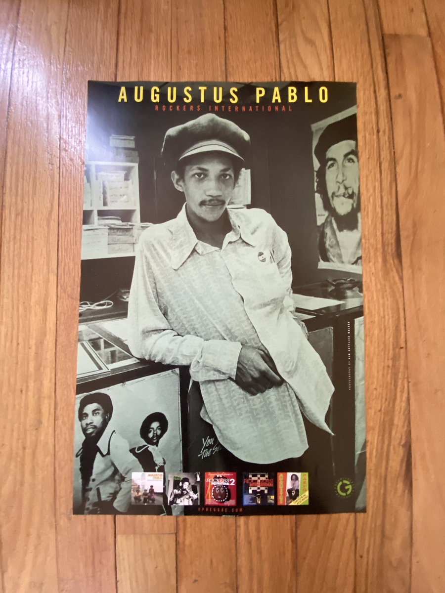Greensleeves 40th anniversary Augustus Pablo Poster | Rockers