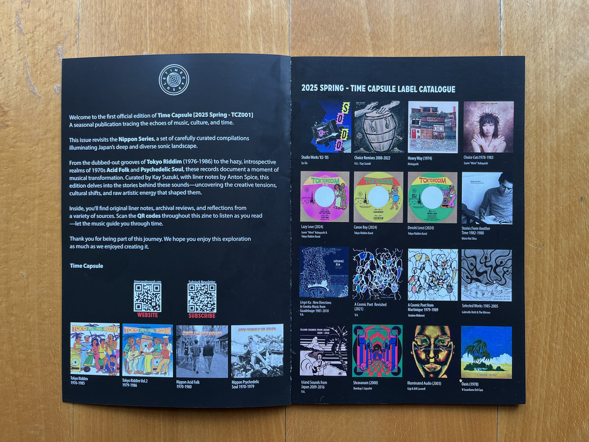 Time Capsule zine (TCZ001 | Spring 2025 🌸 ) | Time Capsule