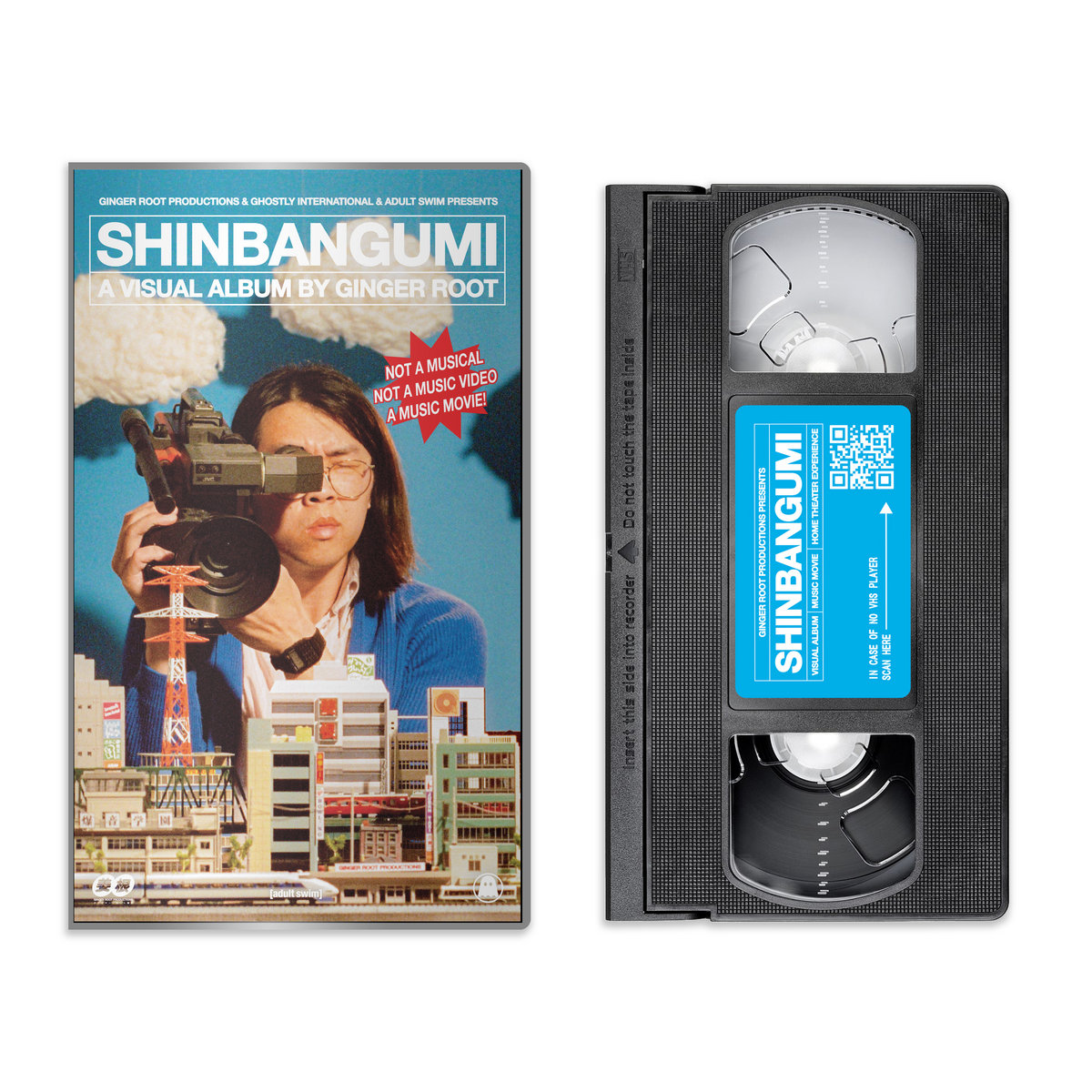 VHS Tape (Black Shell) | Ginger Root