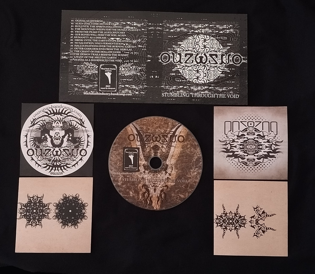 STUMBLING THROUGH THE VOID | OUZΩZUO | BLACK DEATH INDUSTRY