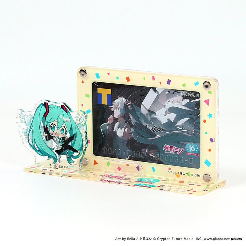 アクスタ付きカードスタンド 初音ミク 16th 上倉エク – FAN+Life