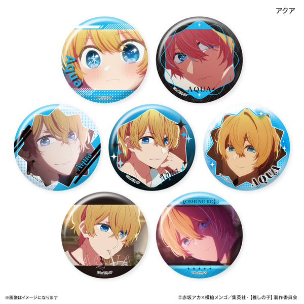 推しの子】 だけ缶 アクアだけトレーディング缶バッジ 全7種 BOX – FAN