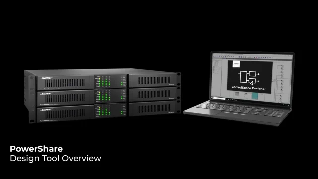 PowerShareX PSX1204D アダプティブパワーアンプ | Bose Professional