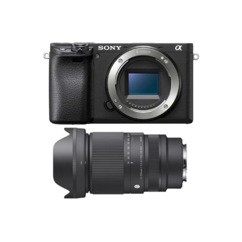 レンタル] ソニー α6400とシグマの便利ズームレンズ(16-300mm)セット