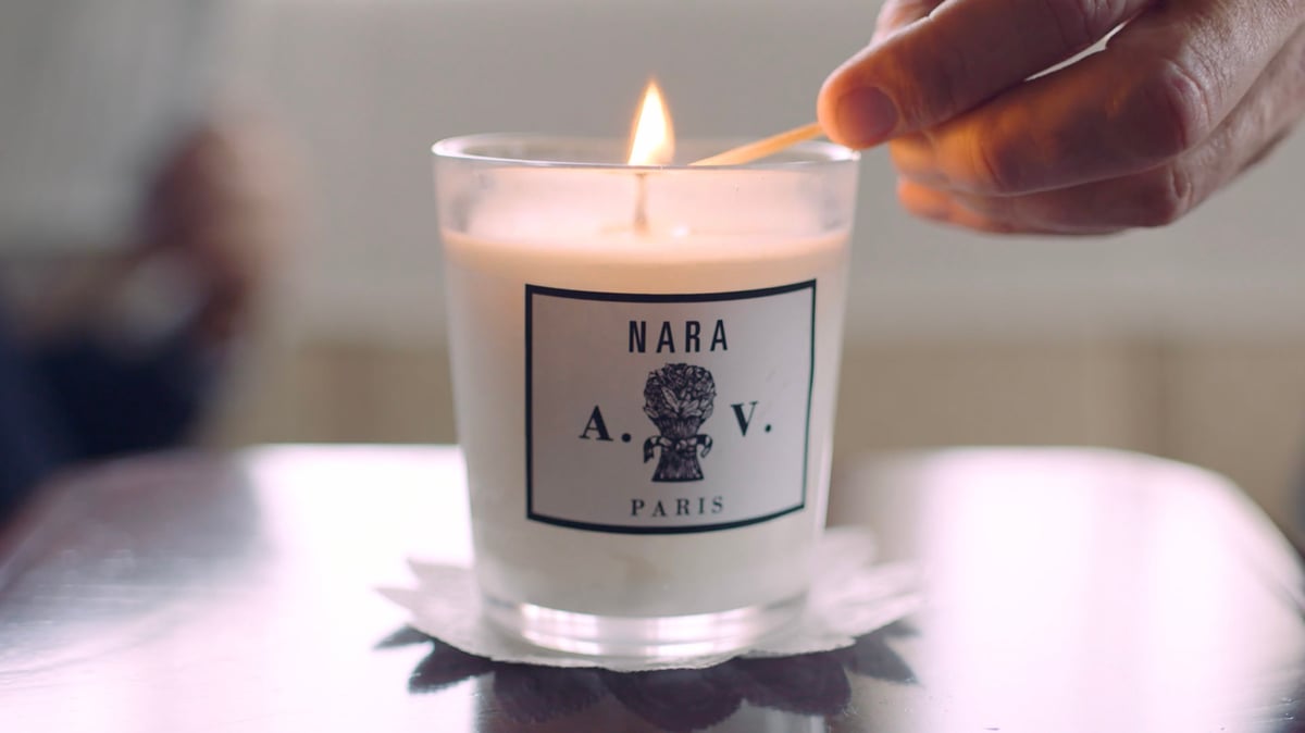 アスティエ・ド・ヴィラット 奈良ホテルから着想を得たキャンドルと