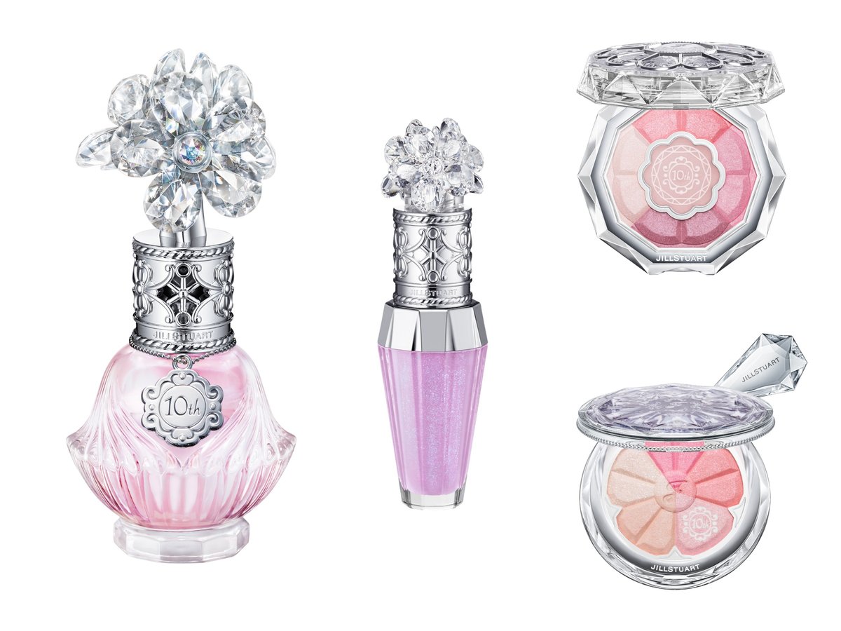 ジルスチュアート ビューティが「クリスタルブルーム」10周年を記念