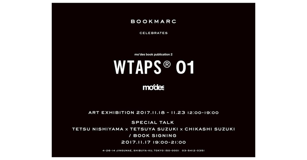 WTAPS®」が20年以上にわたるブランドの軌跡を収めたアーカイブブック発売