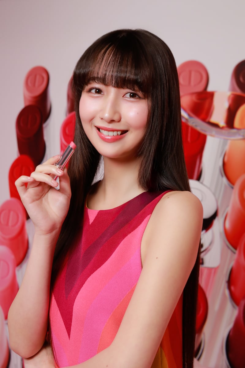 Cocomiの唇を彩る フレッシュな新「ディオール アディクト リップ グロウ」