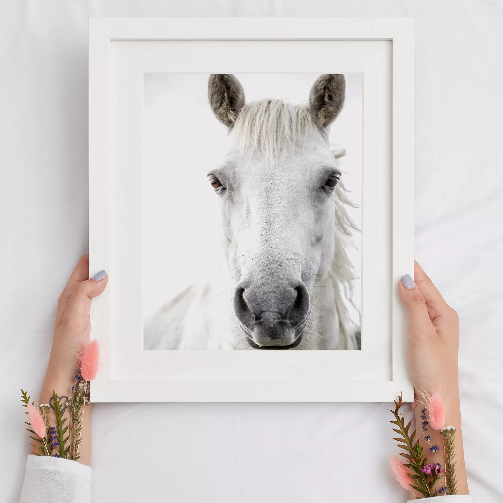 アートポスター 白馬 北欧 ナチュラルインテリア – FashionWallArt