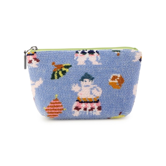 ハッケヨイ 舟型ポーチ L/HAK-253102(ライトブルー): LOVERARY BY