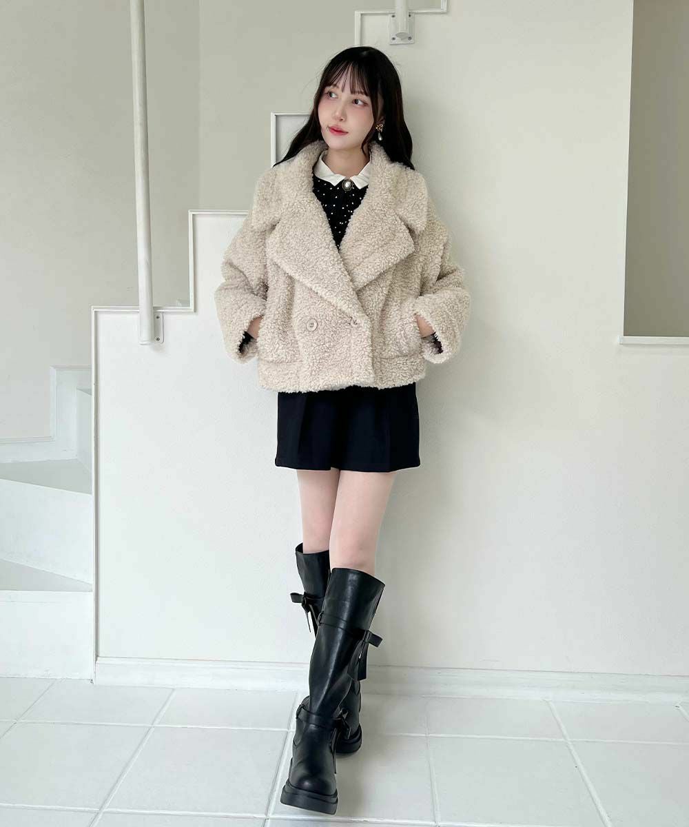 ダブルリボンベルトロングブーツ/F i.n.t [55AA06d002] | F i.n.t公式