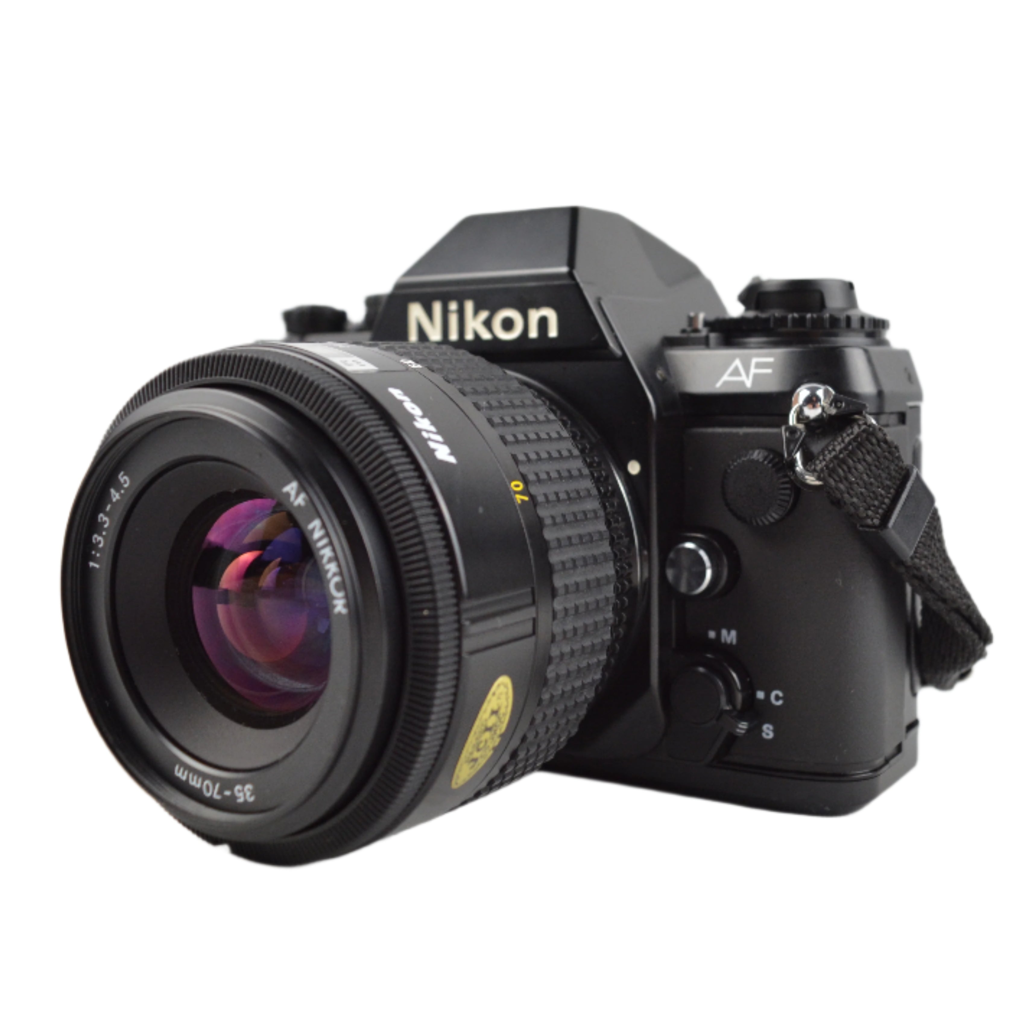 Nikon F-501 AF with Nikkor 35-70mm f3.3 Zoom Lens – Film Camera Store