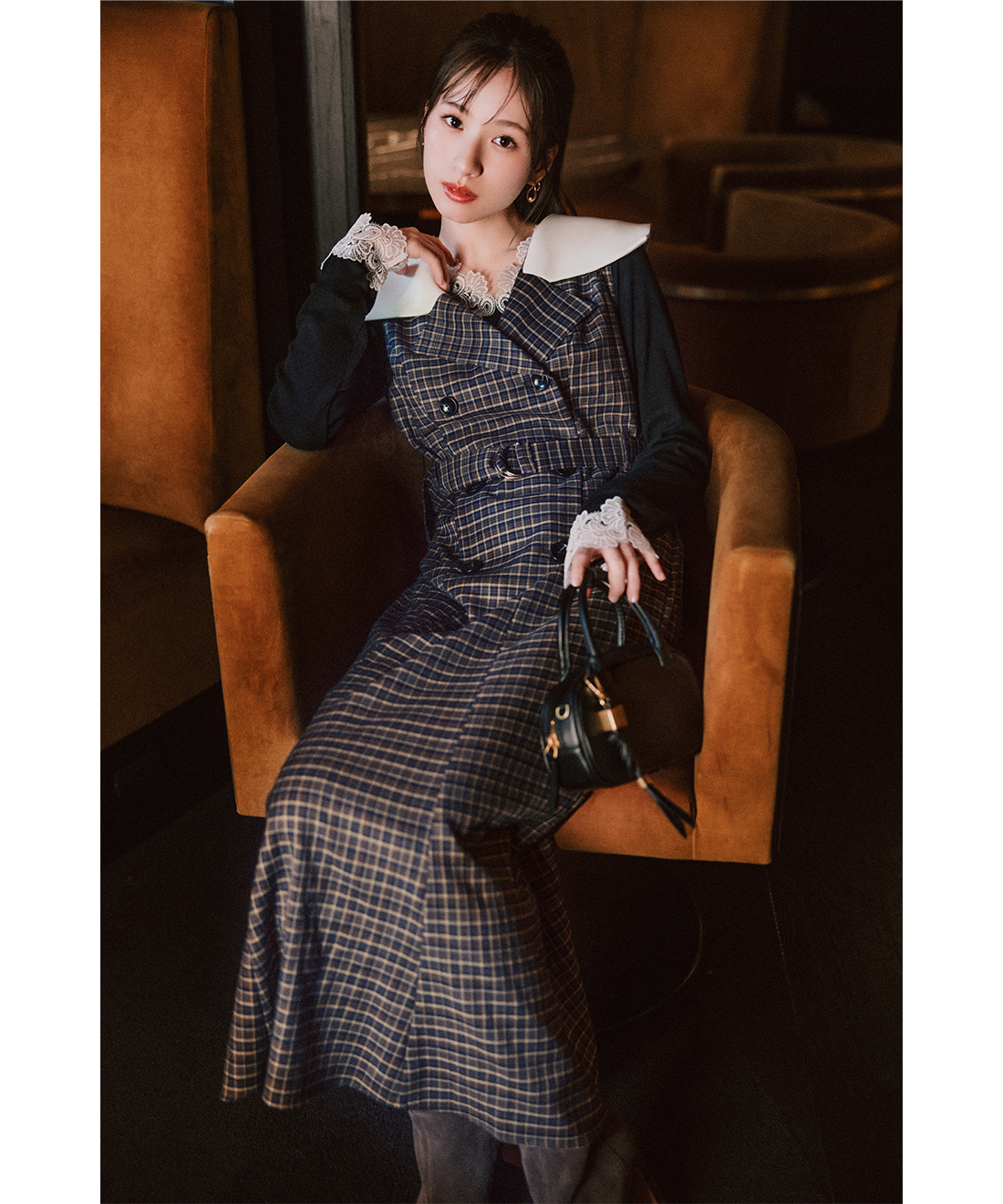 バイカラージャケットワンピース｜PETAL ONLINE（ペタルオンライン）