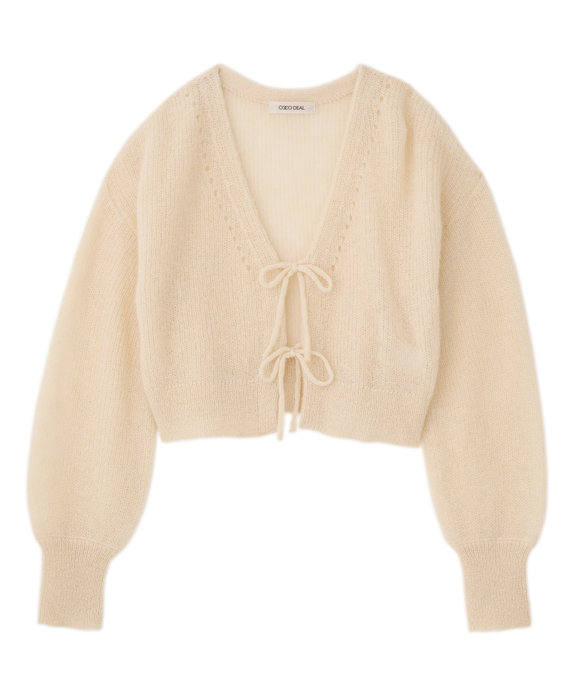 モヘアニットリボンカーディガン｜PETAL ONLINE（ペタルオンライン）