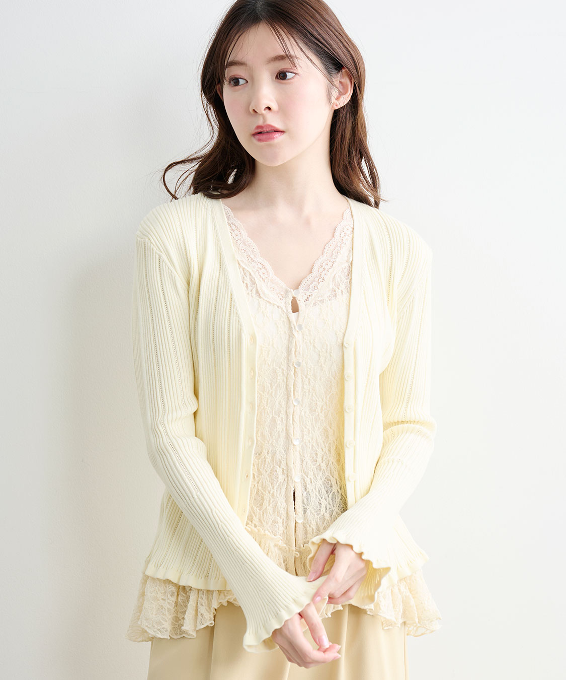 今季大注目】レースドッキングニット｜PETAL ONLINE（ペタルオンライン）