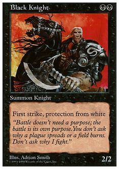 黒騎士/Black Knight》[ATH] 黒U | 日本最大級 MTG通販サイト「晴れる屋」