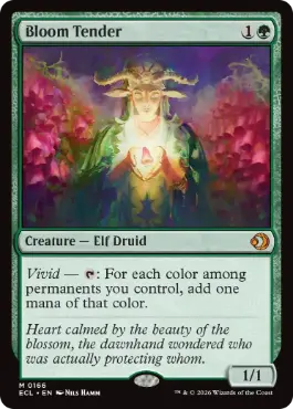 079)□ショーケース□《花を手入れする者/Bloom Tender》[SPG] 緑R