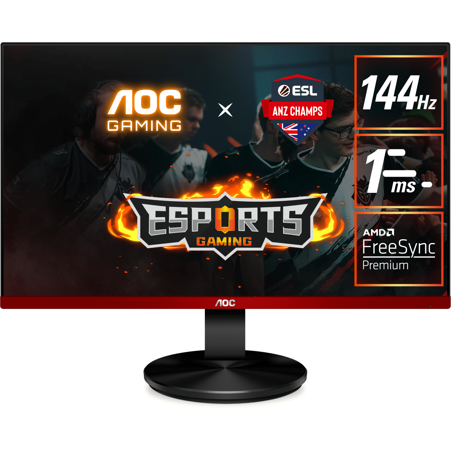 Buy AOC G2490VX FHD 144Hz FreeSync 23.8in Monitor [G2490VX/BK