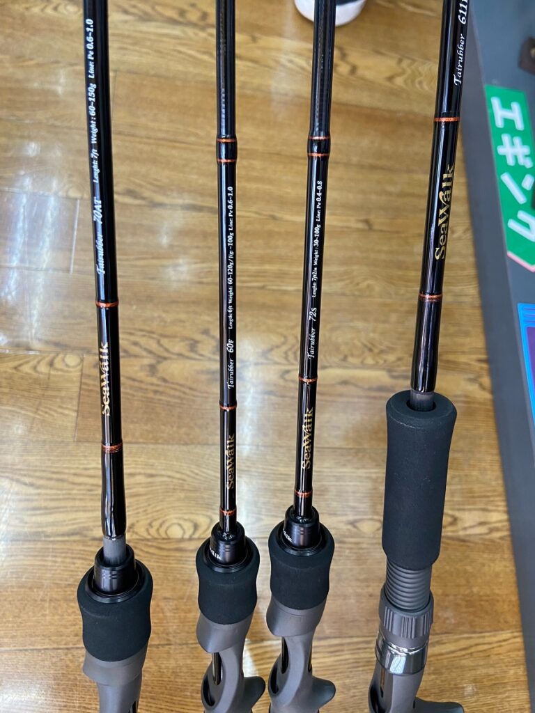 ヤマガブランクス シーウォークタイラバ70AT,611D,72S,60F