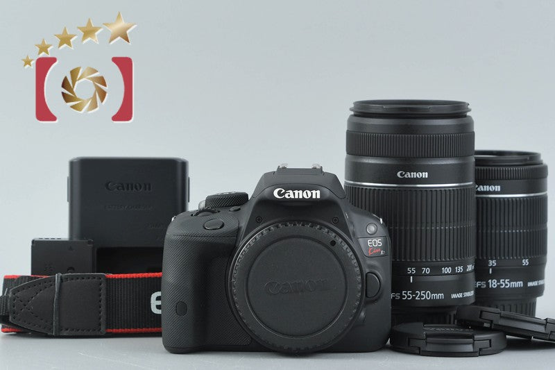 Canon EOS Kiss X7 ダブルズームレンズキット キヤノン：カメラ本体と