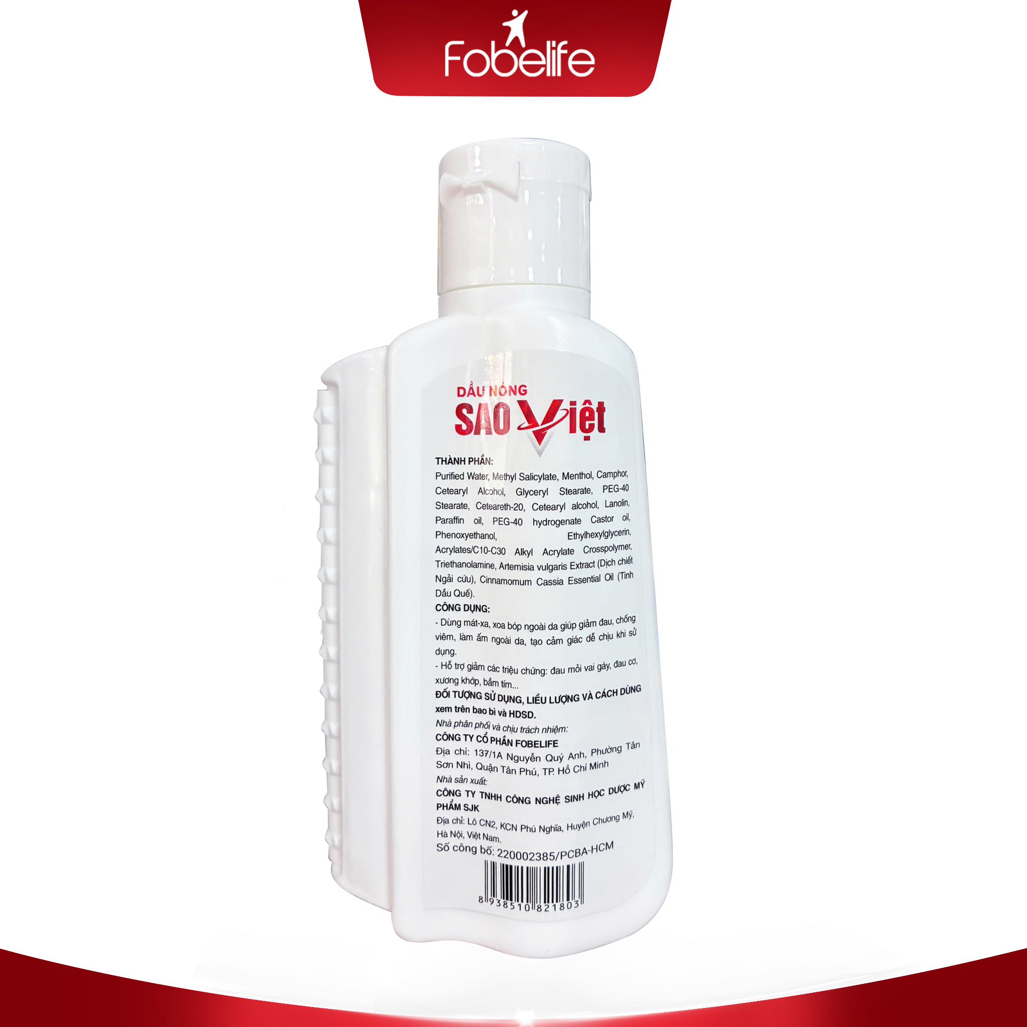 Thiết bị y tế Dầu Đỏ Sao Việt – Công ty CP FobeLife