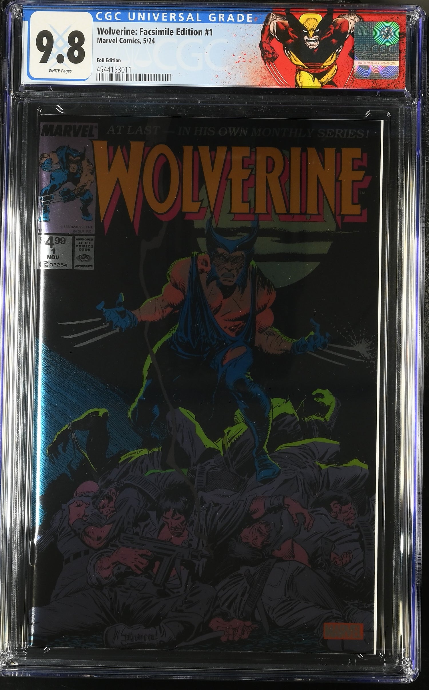Wolverine: Facsimile Edition #1 CGC 9.8 * Foil – FOC Books
