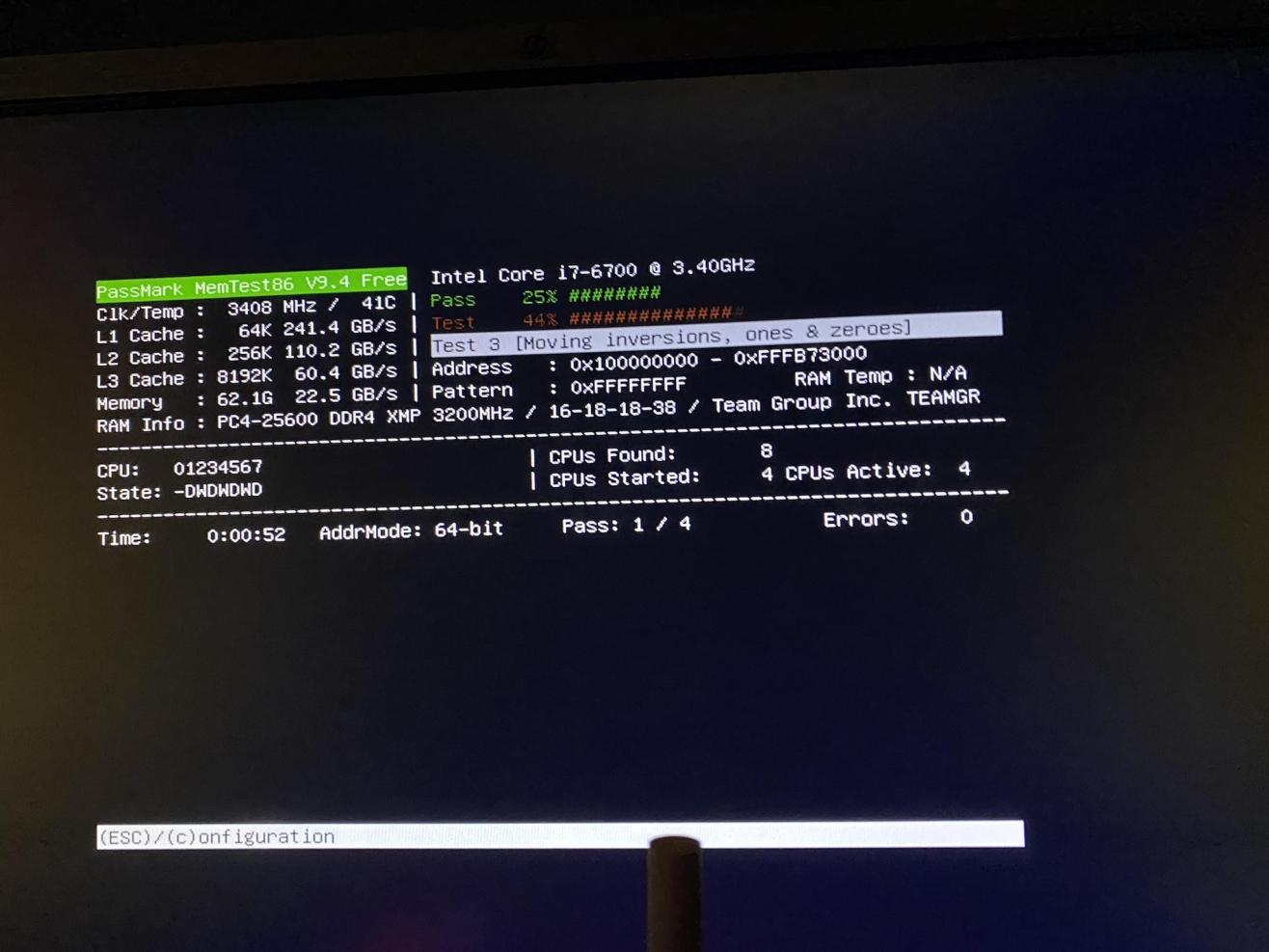Memtest86 reading 62.1 GB RAM out of 64 GB? - PassMark Support Forums