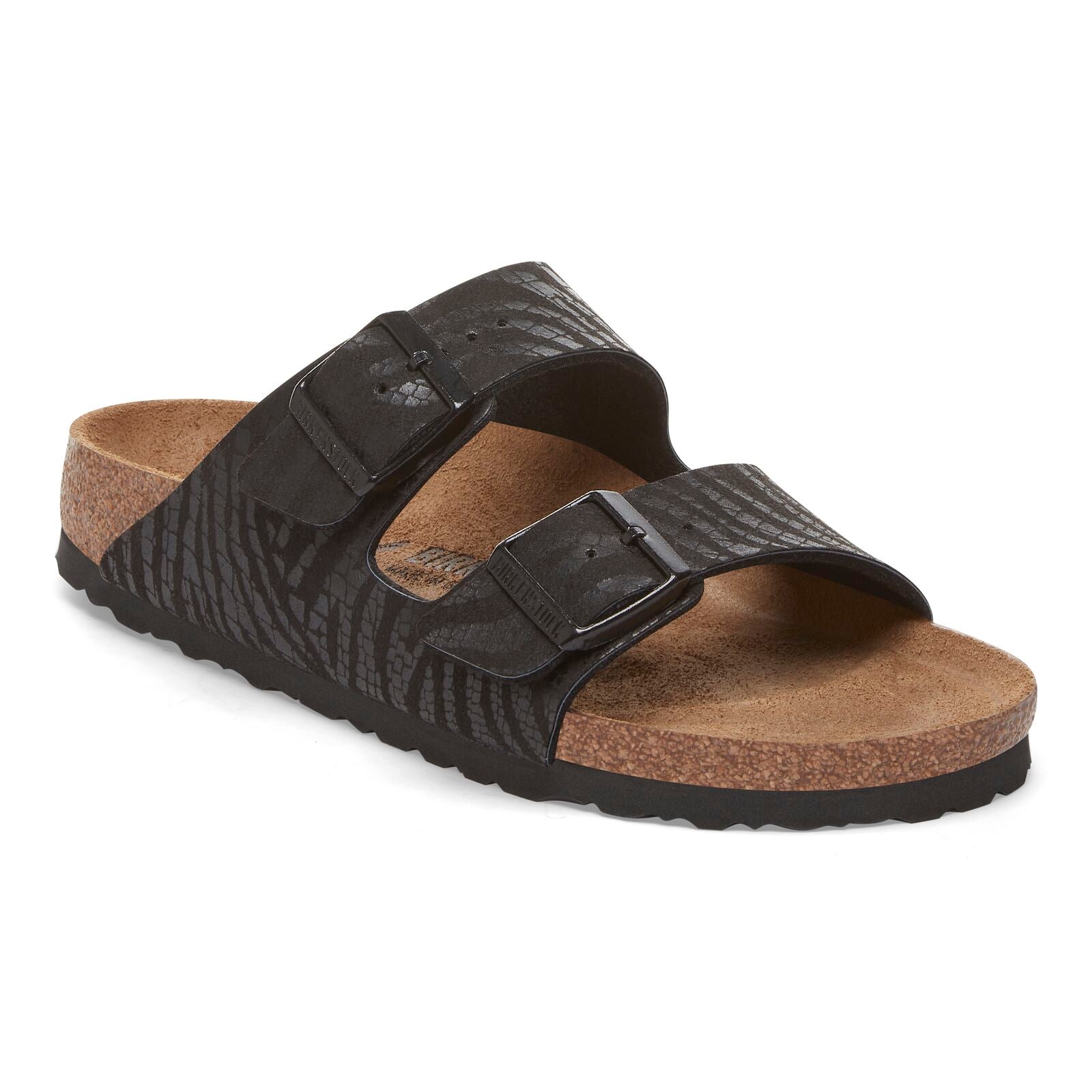 Birkenstock - Arizona - Silky Zebra Black Birkibuc – Fourth Ave