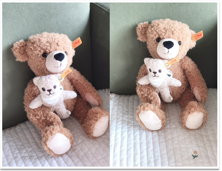 シュタイフ 不思議の国のアリスから白うさぎのヴィンセント 17cm EAN034534