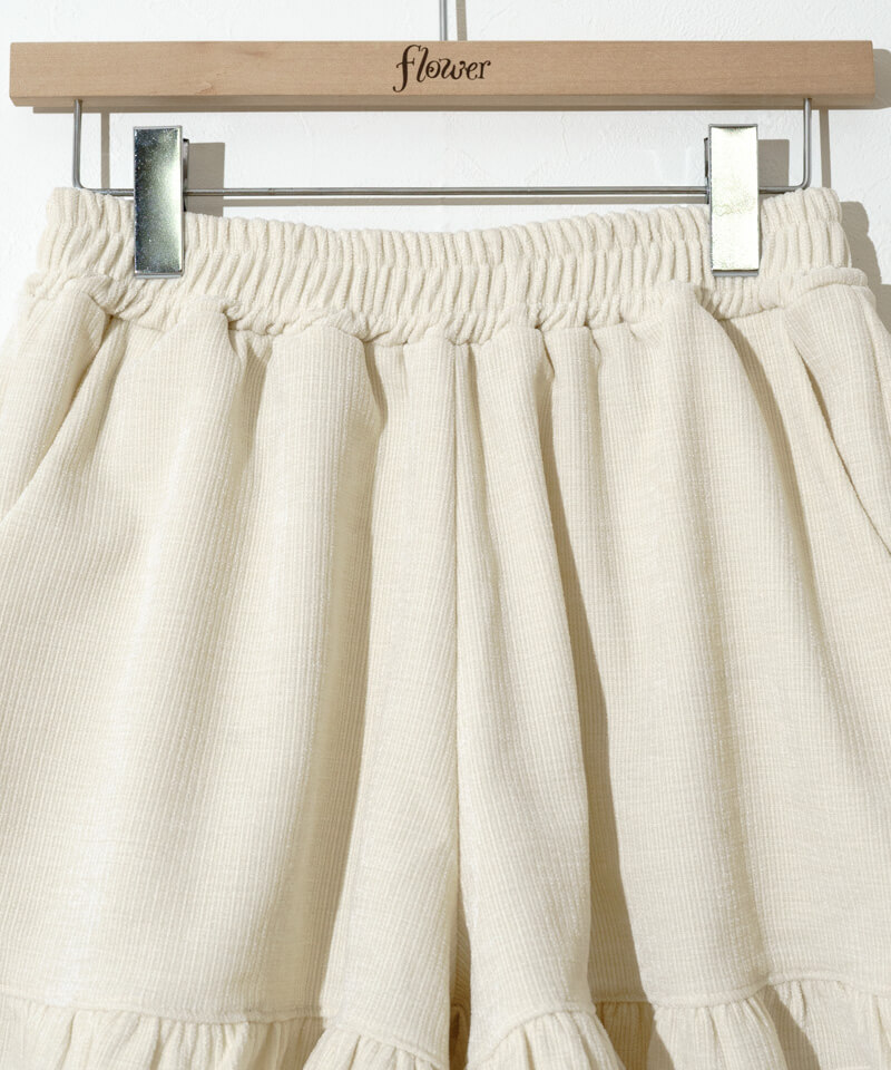 10%OFF】frilly short pants～ﾌﾘﾘｰｼｮｰﾄﾊﾟﾝﾂ | flower／フラワー公式通販