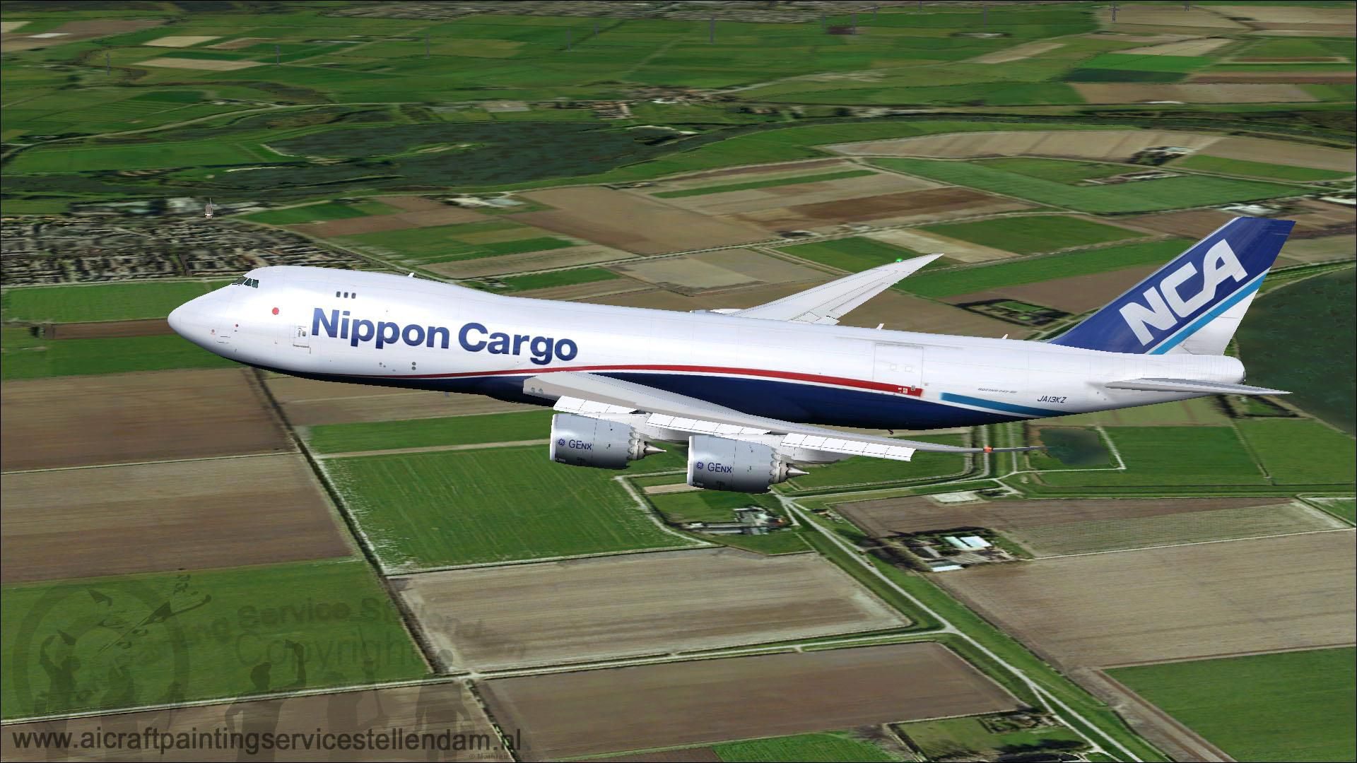 Nippon Cargo Airlines Boeing 747-8F for FSX