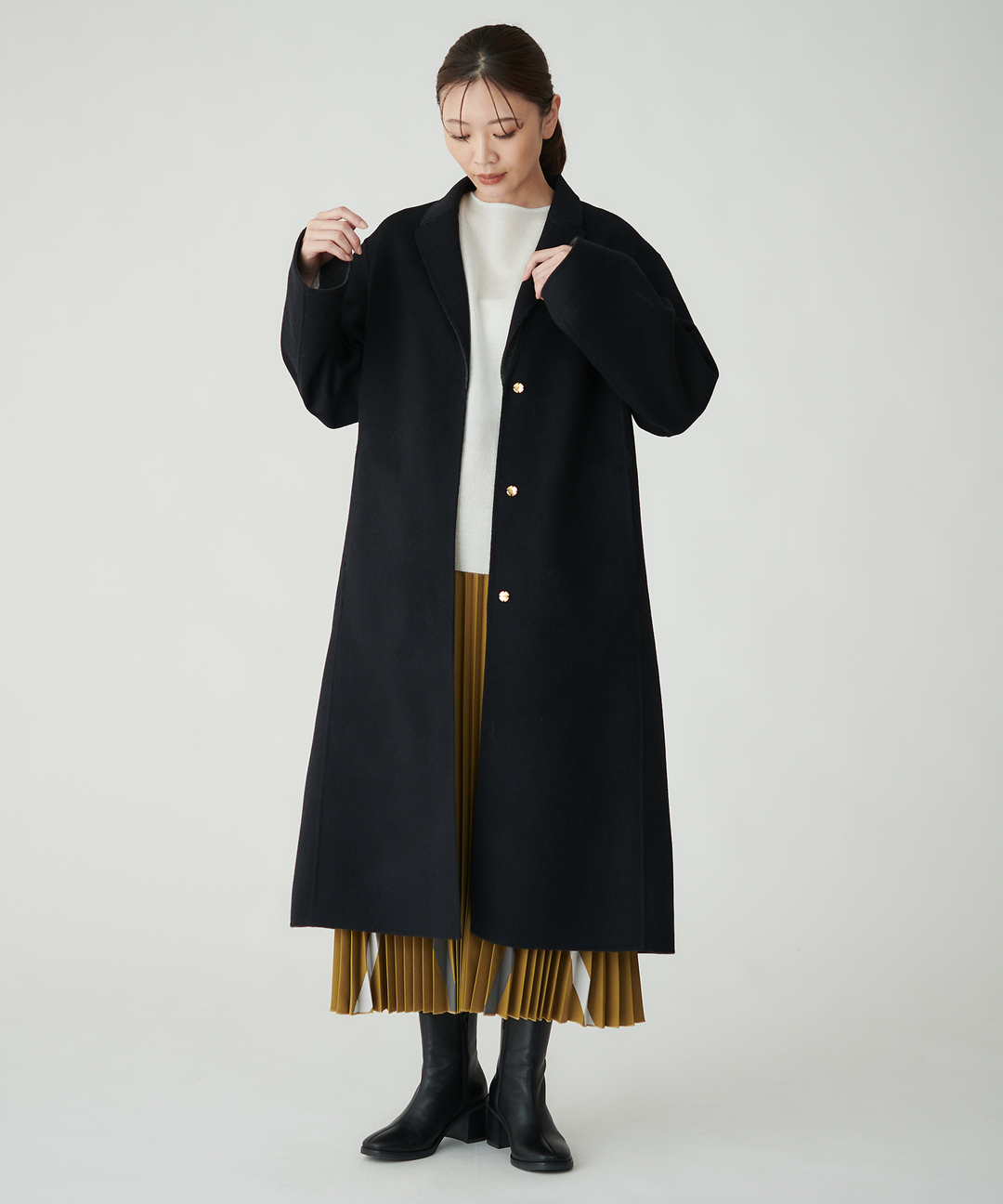 ロロピアーナロングコート – FACE SANS FARD