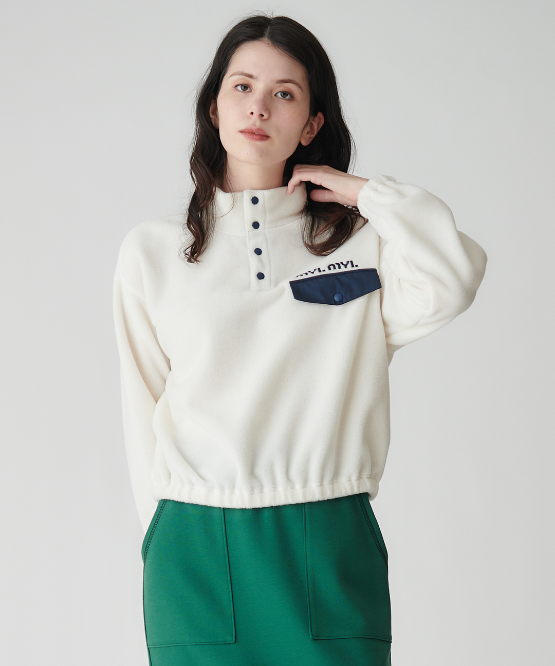 配色フリーストップス – FACE SANS FARD