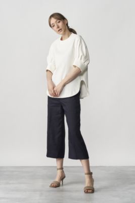 BLAMINK(ブラミンク)のリネンクロップドパンツ通販 | mirabella