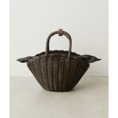 Whim Gazette(ウィム ガゼット)の【The BagmatiI】FUR MINIバスケット