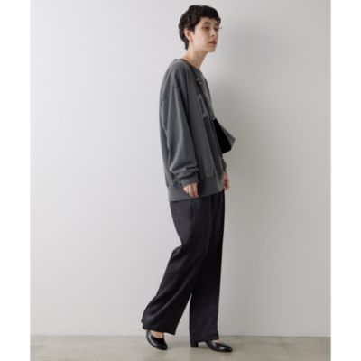 Whim Gazette(ウィム ガゼット)のピグメントロゴウラケプルオーバー