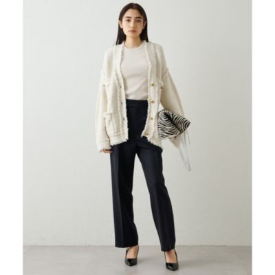 Whim Gazette(ウィム ガゼット)のTWEEDYニットジャケット通販 | 集英社