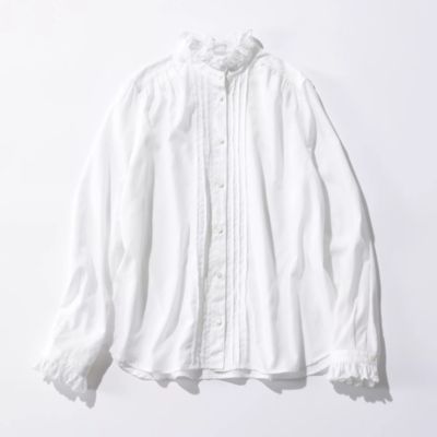 SINME(シンメ)のスカラエンブロイダリーシャツ通販 | 集英社HAPPY PLUS